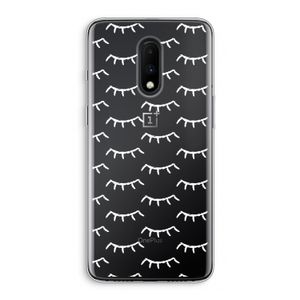 Wimpers: OnePlus 7 Transparant Hoesje