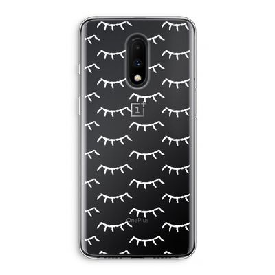 Wimpers: OnePlus 7 Transparant Hoesje