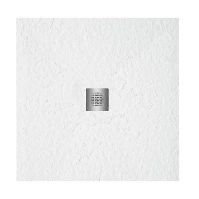 ZEZA Grade Douchevloer - 70x70cm - antislip - antibacterieel - mineraalmarmer - vierkant - mat wit 400000000000019989