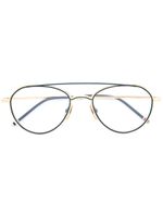 Thom Browne Eyewear lunettes de vue Pilot Type 20 Extra Special 40mm - Bleu