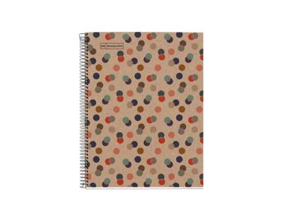 Miquelrius Notitieboek - eco confetti - a5 geruit - 80 blz