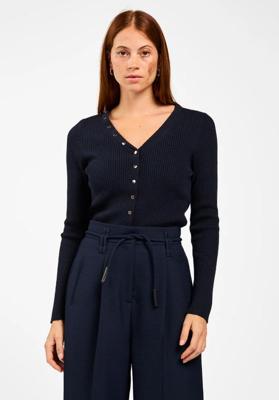 Aaiko Amalia Wo 310 Vest 193924 Night Blue