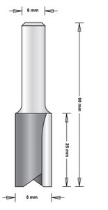 8 MM GROEFFREES 8X25/80