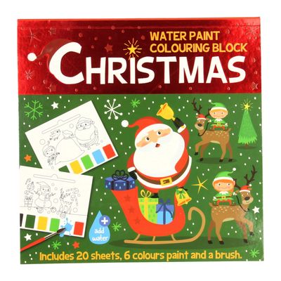 Wins Holland Waterverfblok kerst