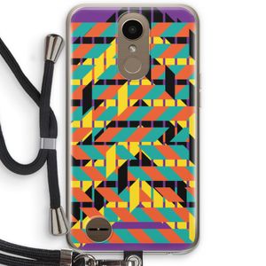 Skew Bee 2: LG K10 (2017) Transparant Hoesje met koord