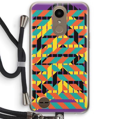 Skew Bee 2: LG K10 (2017) Transparant Hoesje met koord