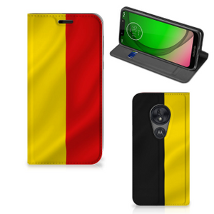 Motorola Moto G7 Play Standcase Belgische Vlag