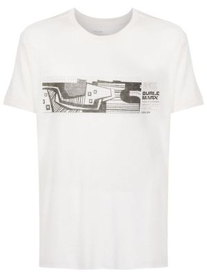 Osklen t-shirt Santa Clara à imprimé abstrait - Blanc