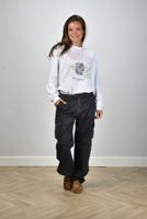 Ganni broek W0446 phantom