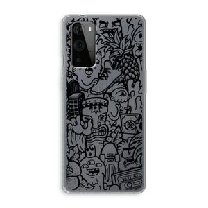 Vexx Black Mixtape: OnePlus 9 Pro Transparant Hoesje