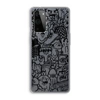 Vexx Black Mixtape: OnePlus 9 Pro Transparant Hoesje