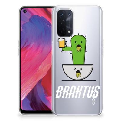 OPPO A74 5G | A54 5G Telefoonhoesje met Naam Braktus