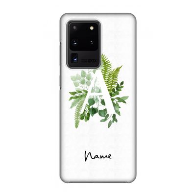 Green Brush: Volledig geprint Samsung Galaxy S20 Ultra Hoesje