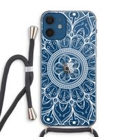 Roses Are Red: iPhone 12 Transparant Hoesje met koord