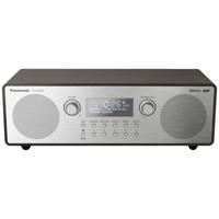 Panasonic RF-D100BTEGT Radio VHF (FM), DAB+ AUX, Bluetooth, DAB+, FM Wekfunctie Zilver, Bruin - thumbnail