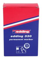 Edding permanente marker e-330 zwart - thumbnail