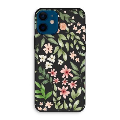 Botanical sweet flower heaven: iPhone 12 mini Biologisch afbreekbaar hoesje