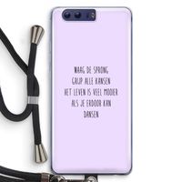 Sprong: Honor 9 Transparant Hoesje met koord