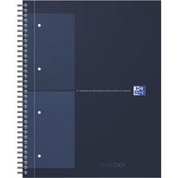 Oxford INTERNATIONAL Notebook Actie 30 jaar, 160 bladzijden, ft A4+, geruit 5 mm, blauw