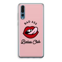 Badass Babes Club: Huawei P20 Pro Transparant Hoesje