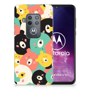 Motorola One Zoom Telefoonhoesje met Naam Bears