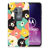 Motorola One Zoom Telefoonhoesje met Naam Bears