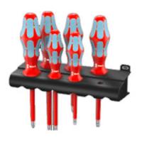 Wera 3165 i/6 Schroevendraaierset VDE 6-delig Plat, Kruiskop Pozidriv