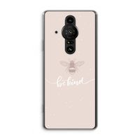 Be(e) kind: Sony Xperia Pro-I Transparant Hoesje