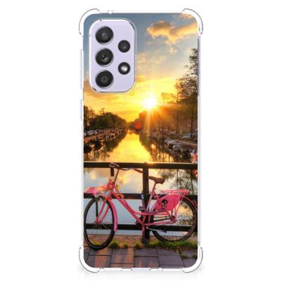 Samsung Galaxy A33 Telefoonhoesje met valbescherming Amsterdamse Grachten Samsung Galaxy A33 Telefoonhoesje met valbescherming Amsterdamse Grachten