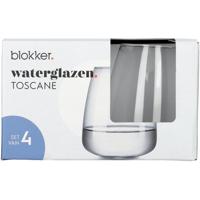 Blokker Toscane waterglazen - set van 4 - 48cl - thumbnail