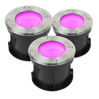 Slimme Zigbee inbouw grondspot 9W rond - Starterset