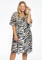 Yoek Jurk A-lijn AFRA | Beige | Maat 58/60