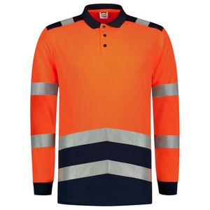 Tricorp 203008 Poloshirt High Vis Bicolor Lange Mouw