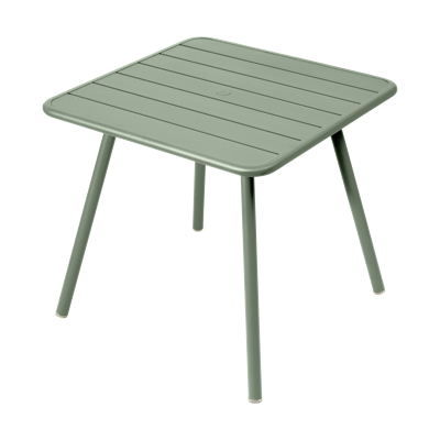 Fermob Luxembourg tuintafel vierpoot 80x80 cm Cactus