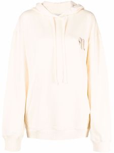 Nanushka hoodie en coton biologique - Jaune