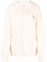 Nanushka hoodie en coton biologique - Jaune