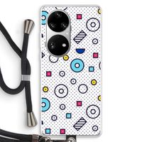 8-bit N°9: Huawei P50 Pro Transparant Hoesje met koord