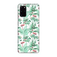 Flamingo bladeren: Volledig geprint Samsung Galaxy S20 Plus Hoesje