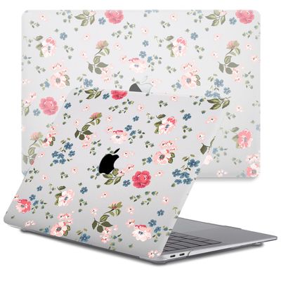 Lunso MacBook Pro 16 inch (2019) cover hoes - case - Flower Boutique