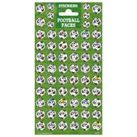 Totum Stickervel twinkle - voetbal gezichten