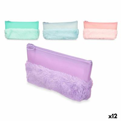 Schoolpennenzak Pompon 21 x 9 x 3 cm (12 Stuks)