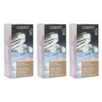 Lumineo draadverlichting - 3x - timer - zilverdraad - 40 lampjes - wit licht - 195 cm