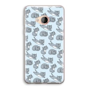 Poezen: HTC U Play Transparant Hoesje