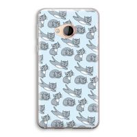 Poezen: HTC U Play Transparant Hoesje