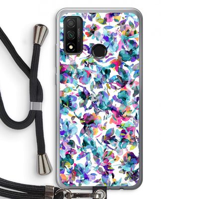 Hibiscus Flowers: Huawei P Smart (2020) Transparant Hoesje met koord
