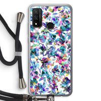 Hibiscus Flowers: Huawei P Smart (2020) Transparant Hoesje met koord