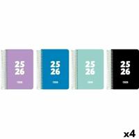 Agenda ENRI 1/4 15 x 21 cm 2025-2026 (4 Stuks)