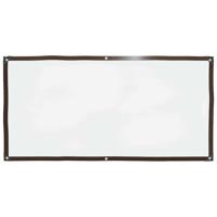 Doorzichtig zeildoek met zeilringen 1x2 m polyethyleen Doorzichtig zeildoek met zeilringen 1x2 m polyethyleen