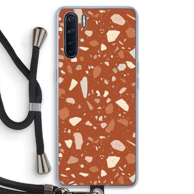 Terrazzo N°22: Oppo A91 Transparant Hoesje met koord