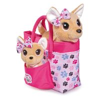 Simba Chi chi love happy family knuffelhond in tas